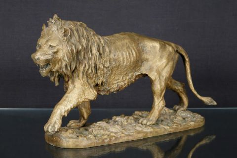 Christophe Fratin (1801-1864) Lion marchant