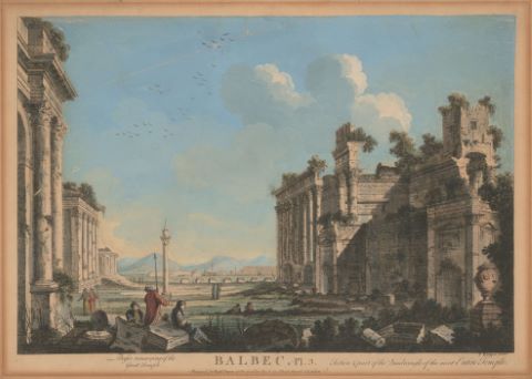 “Balbec” - Les Ruines du Temple de Balbeek au Liban,…