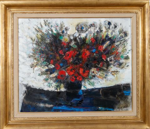 Armand Sinko (1934-2012) Bouquet de fleurs