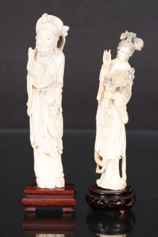Vieillard au faisan et Guanyin