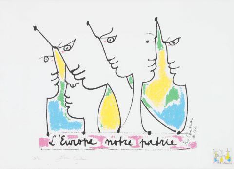 Jean Cocteau (1889-1963) L’Europe notre patrie