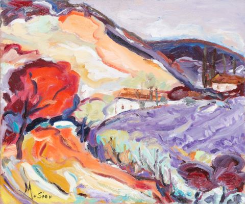 Marie Sion (née en 1956) Paysage
