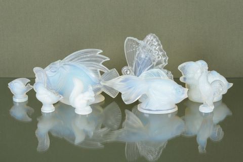 Collection de 8 figurines zoomorphes