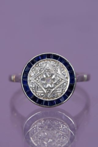 Broche barrette et bague