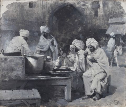 Edwin Lord Weeks (1849-1903) Le Repas