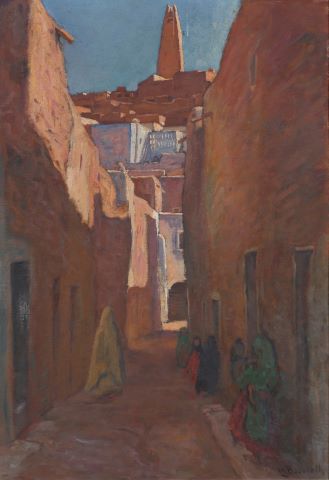 Rue ombragée à Ghardaïa