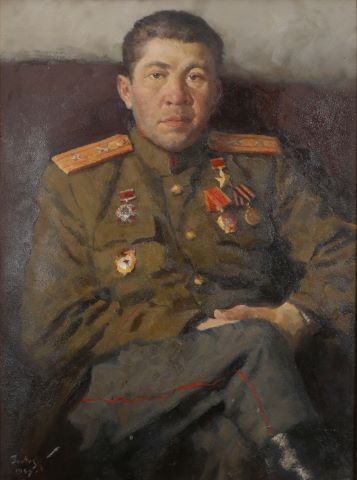 Portrait d’un officier soviétique
