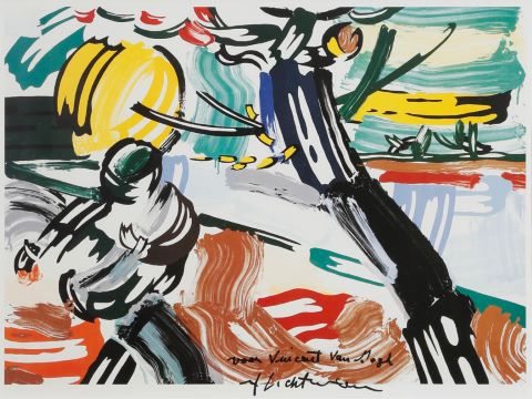 D’après Roy Lichtenstein (1923-1997)