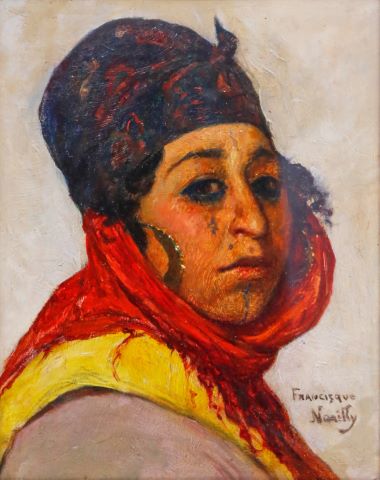 Portrait de femme d’Afrique du Nord