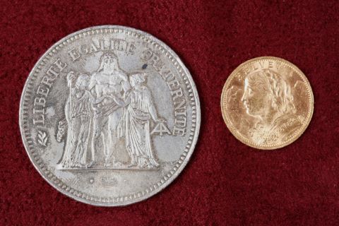 20 Francs or (900‰) Vreneli (la paysanne) Suisse, 1930