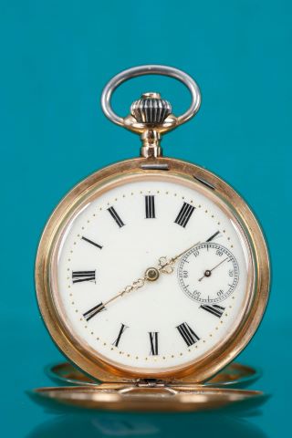 Montre de gousset “savonnette” chronographe