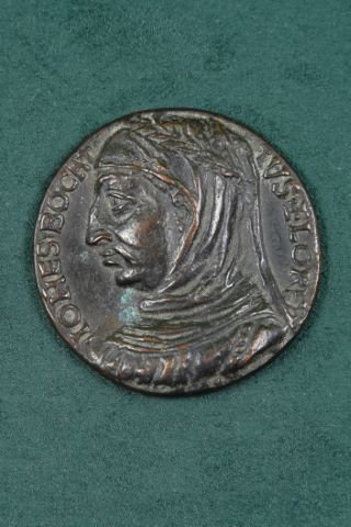 Médaille en fonte de bronze non datée (c. fin XVe),…