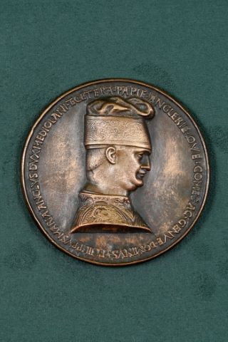 Médaille en fonte de bronze non datée (c. 1441), par…