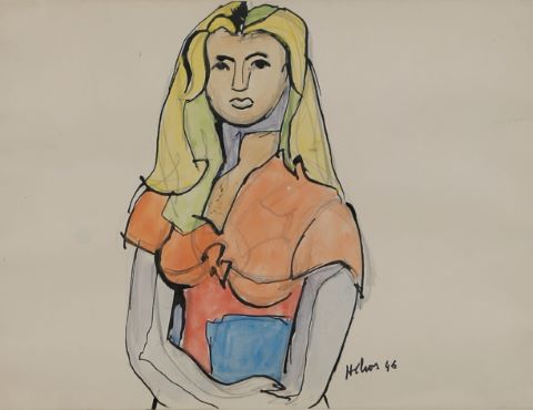 Portrait de Pegeen Vail Guggenheim