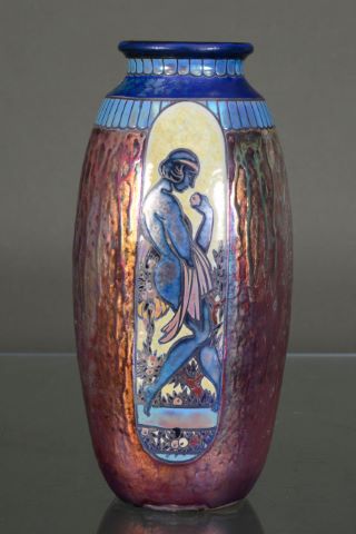 Grand vase cylindrique
