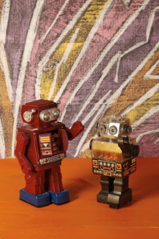 Japon Lot de deux robots