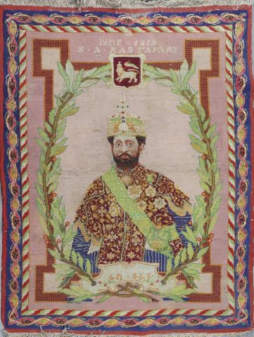 S. A. Rastafary (Portrait d’Haïlé Sélassié Ier, roi d’Ethiopie)