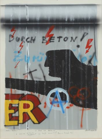Durch Beton - Le Mur de Berlin