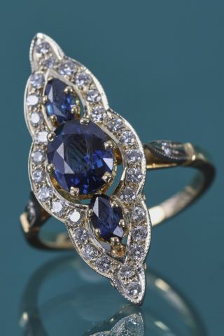 Bague marquise