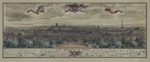 Paris vu de Montmartre