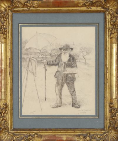Portrait de Camille Pissaro à Éragny