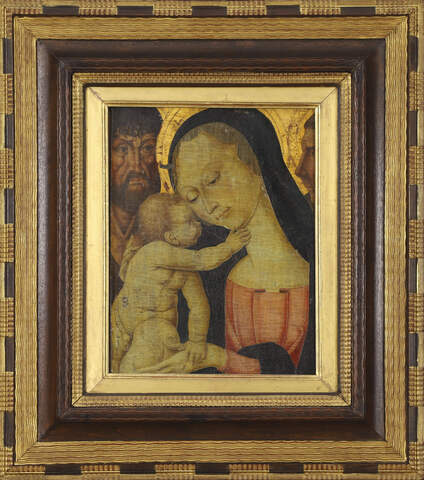 Vierge à l’Enfant entourés de deux Saints