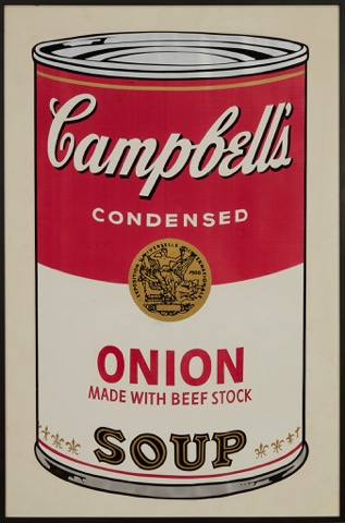 Onion, from Campbell's Soup I