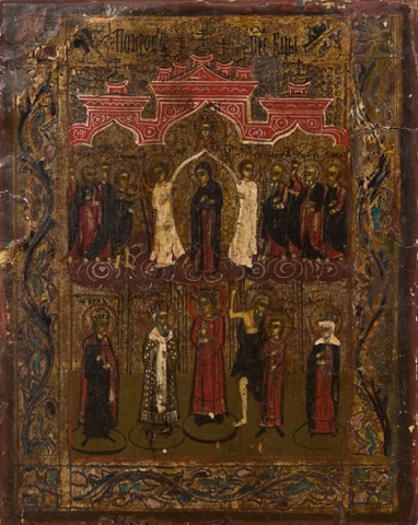 Icône Protection de la Vierge Marie