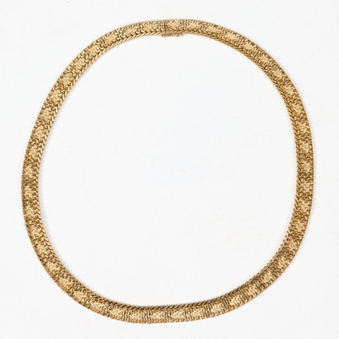 Collier ruban