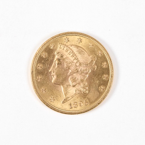 1 pièce de 20 dollars Liberty Head