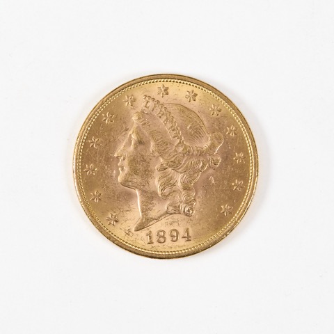 1 pièce de 20 dollars Liberty Head