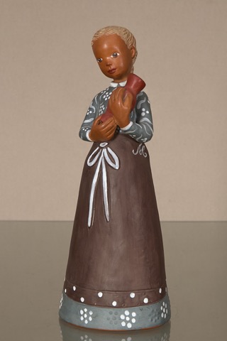 Paysanne hongroise au vase