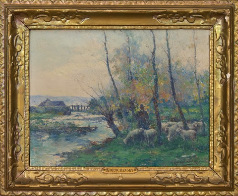 Berger et son troupeau